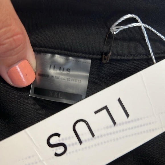 Ilus Label Quarter Zip Cropped Sweater - XXL - Picture 3 of 5